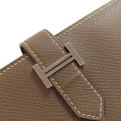 HERMES エルメス ベアンスフレ エトープ シルバー金具 長財布（小銭入れあり） エプソン レディース 中古