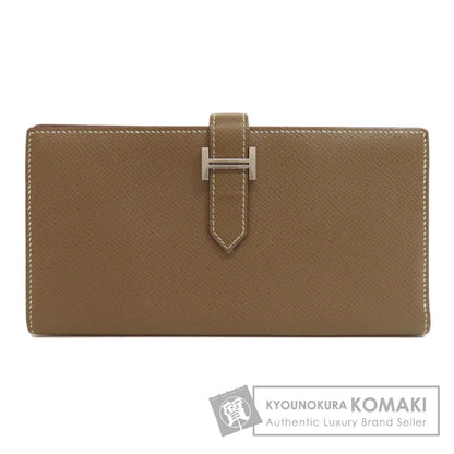 HERMES エルメス ベアンスフレ エトープ シルバー金具 長財布（小銭入れあり） エプソン レディース 中古