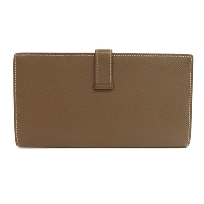HERMES エルメス ベアンスフレ エトープ シルバー金具 長財布（小銭入れあり） エプソン レディース 中古