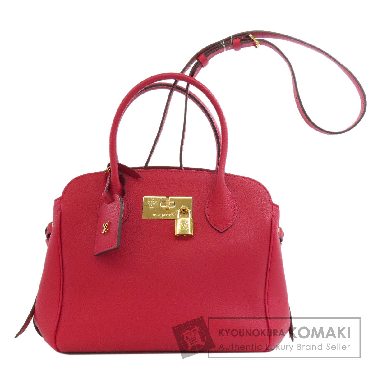 LOUIS VUITTON ルイヴィトン M54349 ミラPM ハンドバッグ レザー レディース 中古