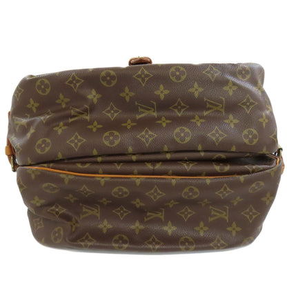 LOUIS VUITTON ルイヴィトン M42254 ソミュール ショルダーバッグ モノグラムキャンバス レディース 中古