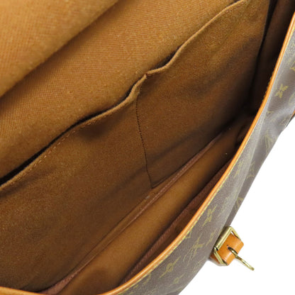 LOUIS VUITTON ルイヴィトン M42254 ソミュール ショルダーバッグ モノグラムキャンバス レディース 中古