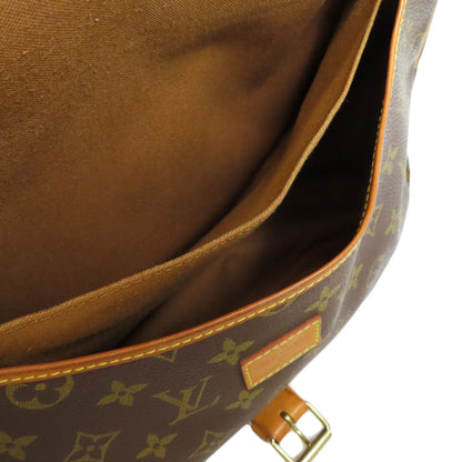 LOUIS VUITTON ルイヴィトン M42254 ソミュール ショルダーバッグ モノグラムキャンバス レディース 中古