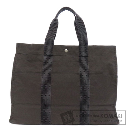 HERMES エルメス エールラインGM トートバッグ キャンバス レディース 中古