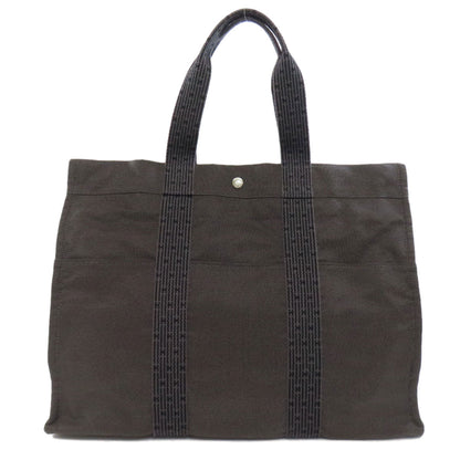 HERMES エルメス エールラインGM トートバッグ キャンバス レディース 中古