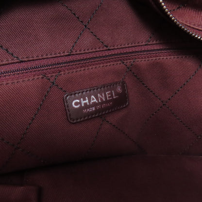 CHANEL シャネル マトラッセ シルバー金具 トートバッグ グレインド カーフスキン レディース 中古