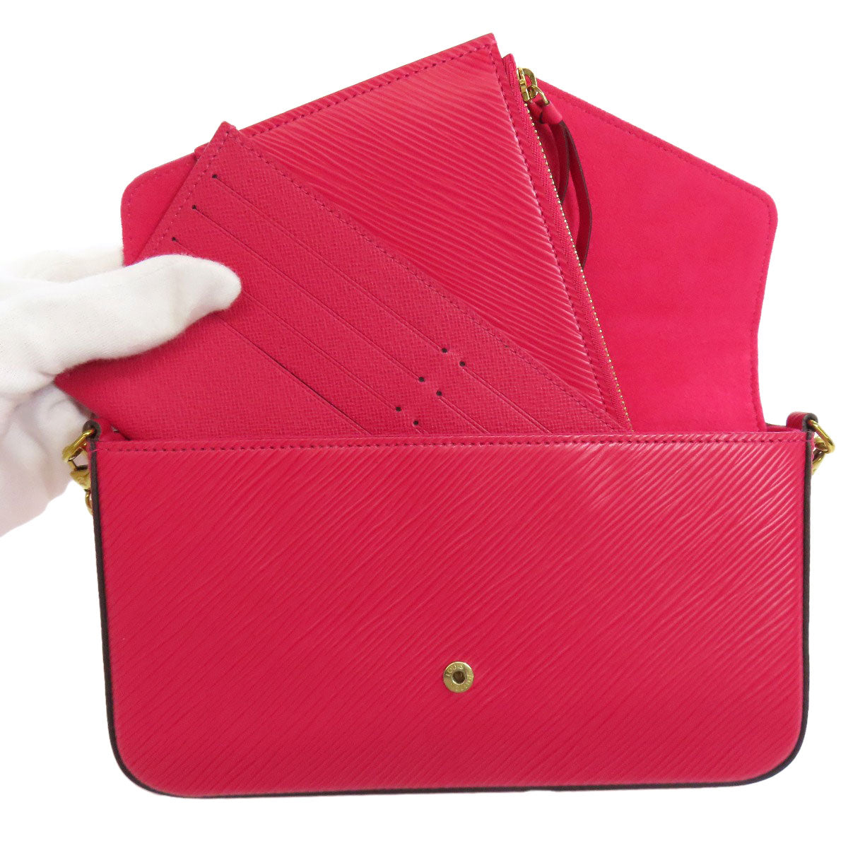 LOUIS VUITTON ルイヴィトン M62614 ポシェット・フェリシー ショルダーバッグ エピ レディース 中古