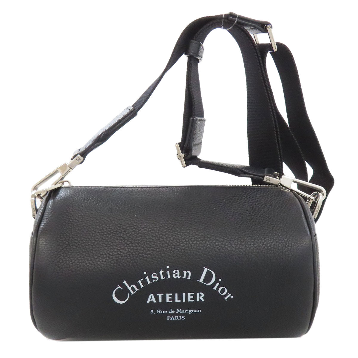 CHRISTIAN DIOR クリスチャンディオール アトリエローラー ショルダーバッグ カーフ レディース 中古