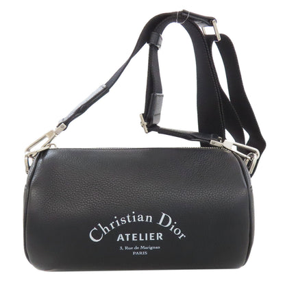 CHRISTIAN DIOR クリスチャンディオール アトリエローラー ショルダーバッグ カーフ レディース 中古