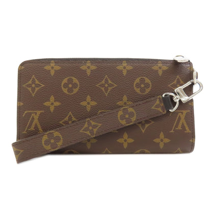 LOUIS VUITTON ルイヴィトン M69407 ジッピー・ドラゴンヌ 長財布（小銭入れあり） モノグラムマカサー レディース 中古