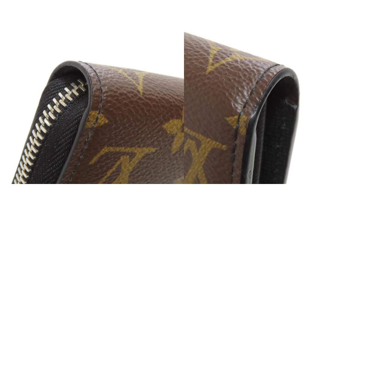 LOUIS VUITTON ルイヴィトン M69407 ジッピー・ドラゴンヌ 長財布（小銭入れあり） モノグラムマカサー レディース 中古