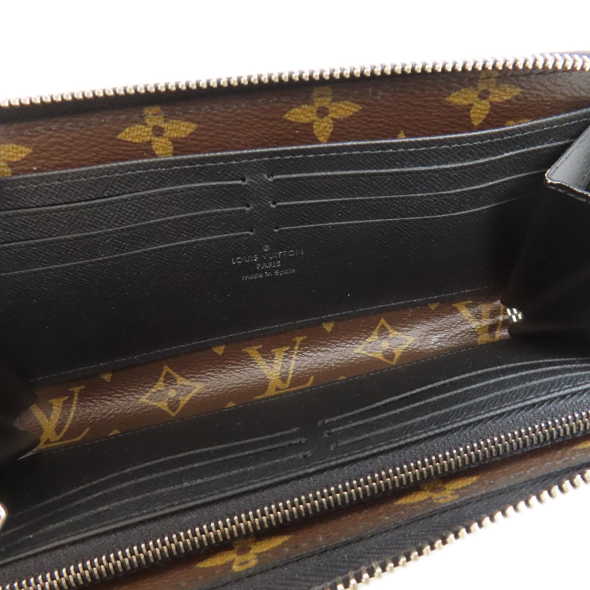 LOUIS VUITTON ルイヴィトン M69407 ジッピー・ドラゴンヌ 長財布（小銭入れあり） モノグラムマカサー レディース 中古