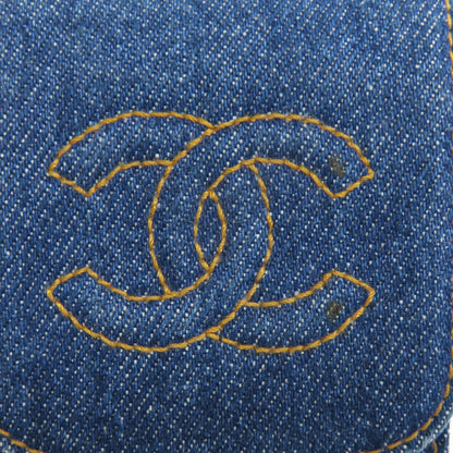 CHANEL シャネル ココマーク メガネケース デニム レディース 中古