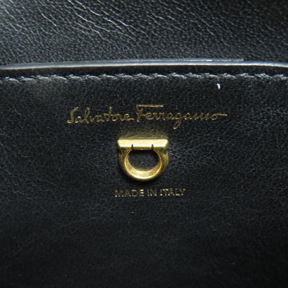 Salvatore Ferragamo サルヴァトーレフェラガモ ガンチーニ金具 ショルダーバッグ レザー レディース 中古