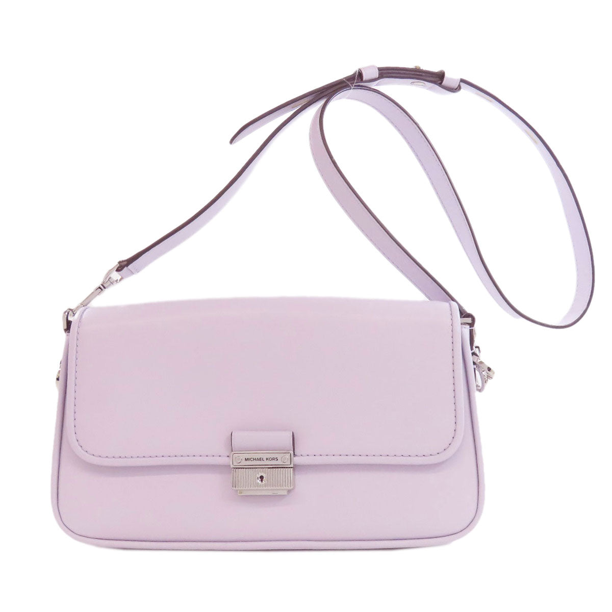 Michael Kors マイケルコース ロゴ ショルダーバッグ レザー レディース 中古