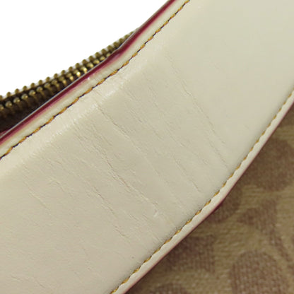 COACH コーチ 38580 サットン ホーボー ワンショルダー シグネチャー 2WAY ショルダーバッグ PVC レディース 中古