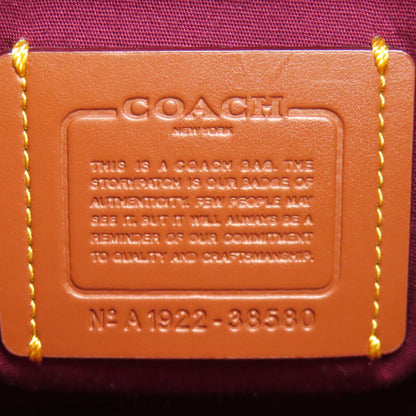 COACH コーチ 38580 サットン ホーボー ワンショルダー シグネチャー 2WAY ショルダーバッグ PVC レディース 中古