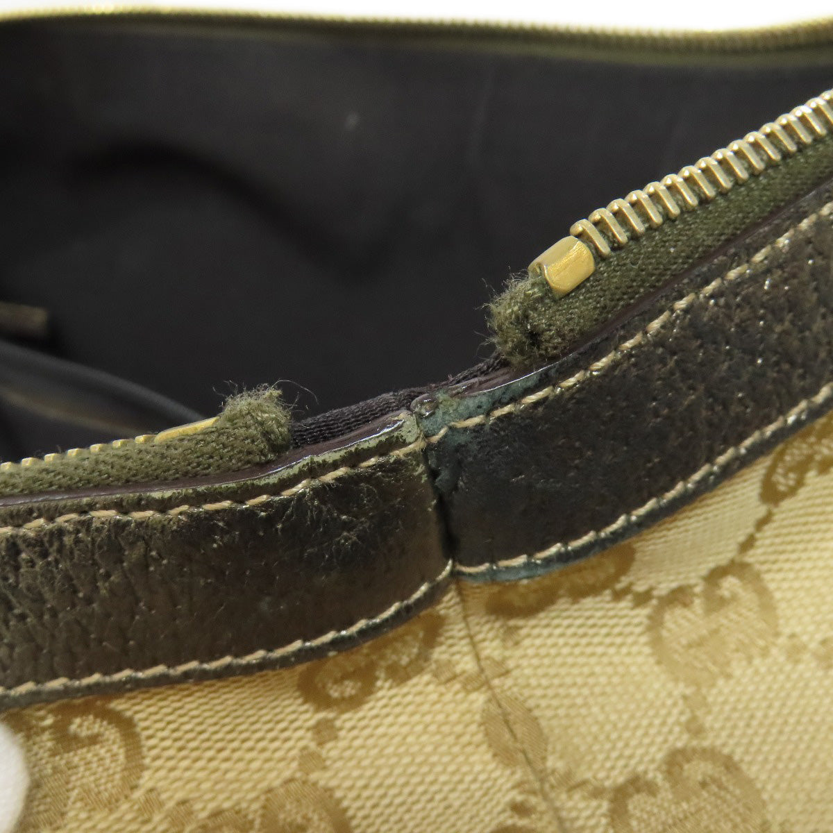 GUCCI グッチ 141470 アビー GG柄 トートバッグ キャンバス レディース 中古