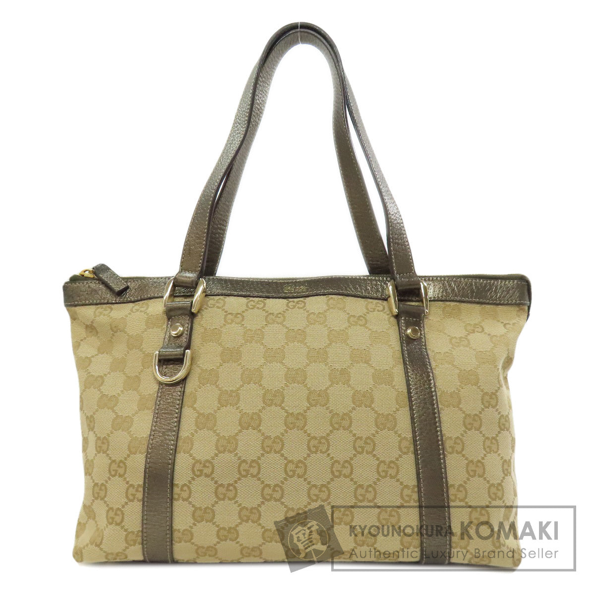 GUCCI グッチ 141470 アビー GG柄 トートバッグ キャンバス レディース 中古