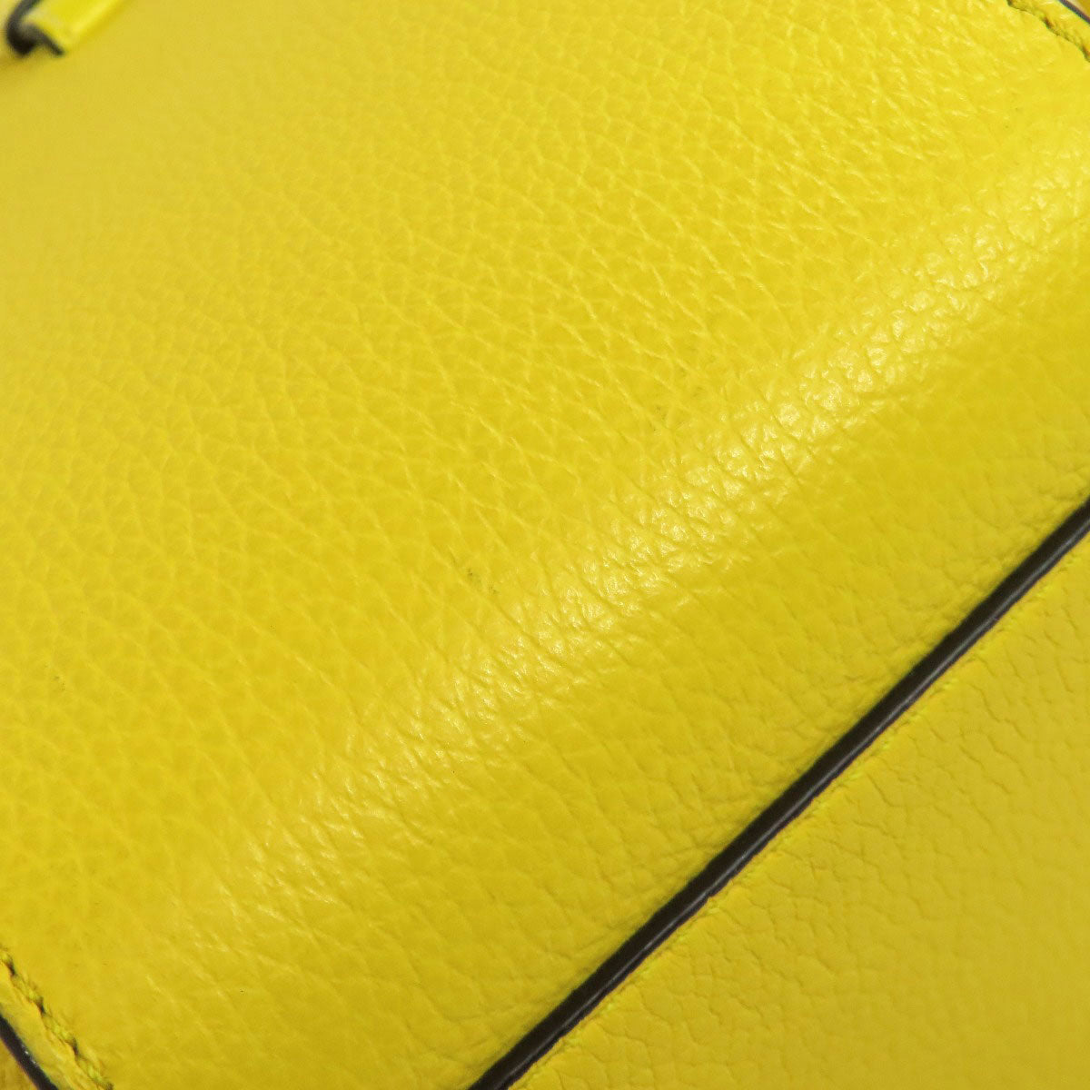 LOEWE ロエベ ハンモックミニ 2WAY ハンドバッグ レザー レディース 中古