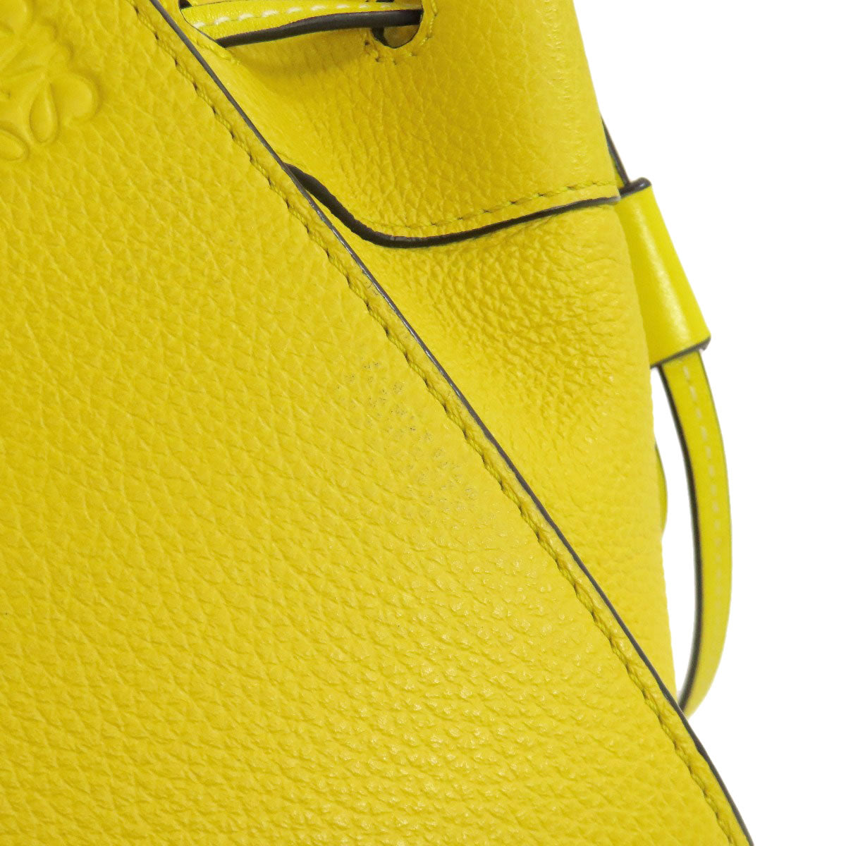 LOEWE ロエベ ハンモックミニ 2WAY ハンドバッグ レザー レディース 中古
