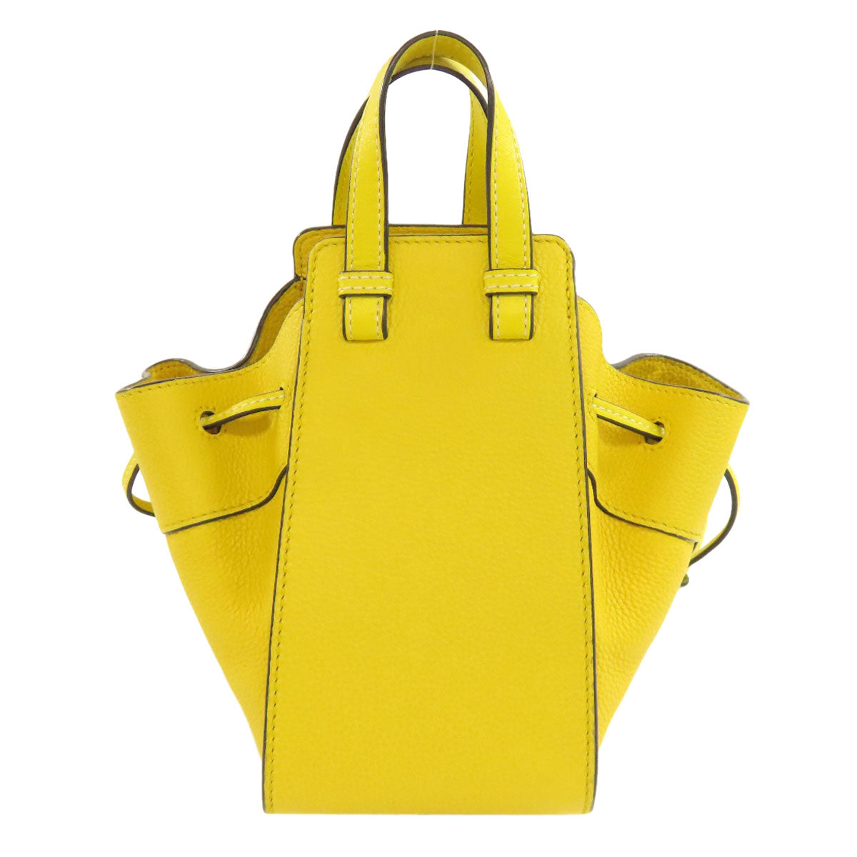 LOEWE ロエベ ハンモックミニ 2WAY ハンドバッグ レザー レディース 中古