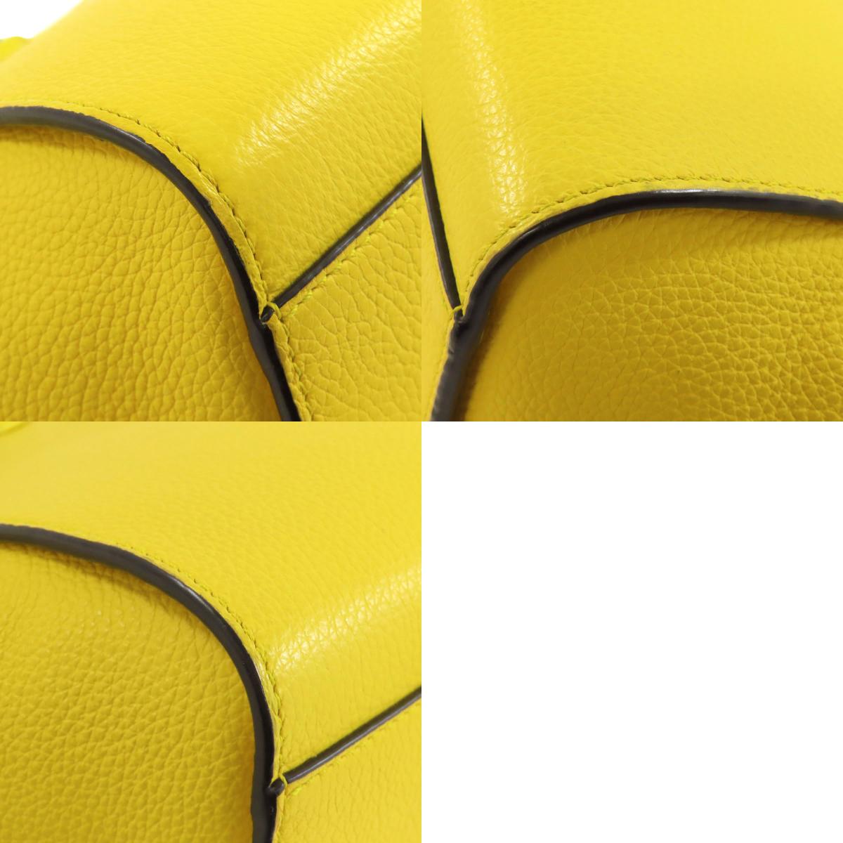LOEWE ロエベ ハンモックミニ 2WAY ハンドバッグ レザー レディース 中古