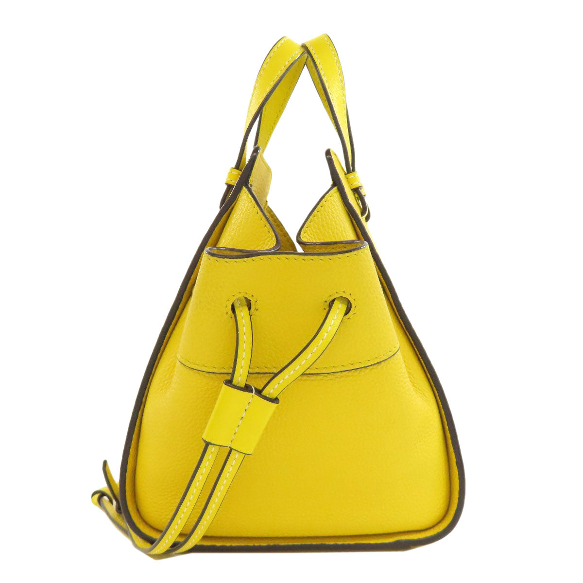 LOEWE ロエベ ハンモックミニ 2WAY ハンドバッグ レザー レディース 中古