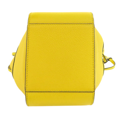 LOEWE ロエベ ハンモックミニ 2WAY ハンドバッグ レザー レディース 中古