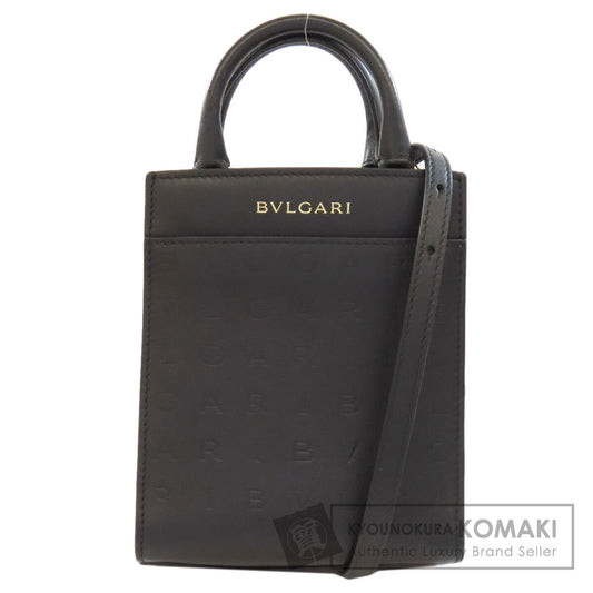 BVLGARI ブルガリ 2WAY ハンドバッグ レザー レディース 中古