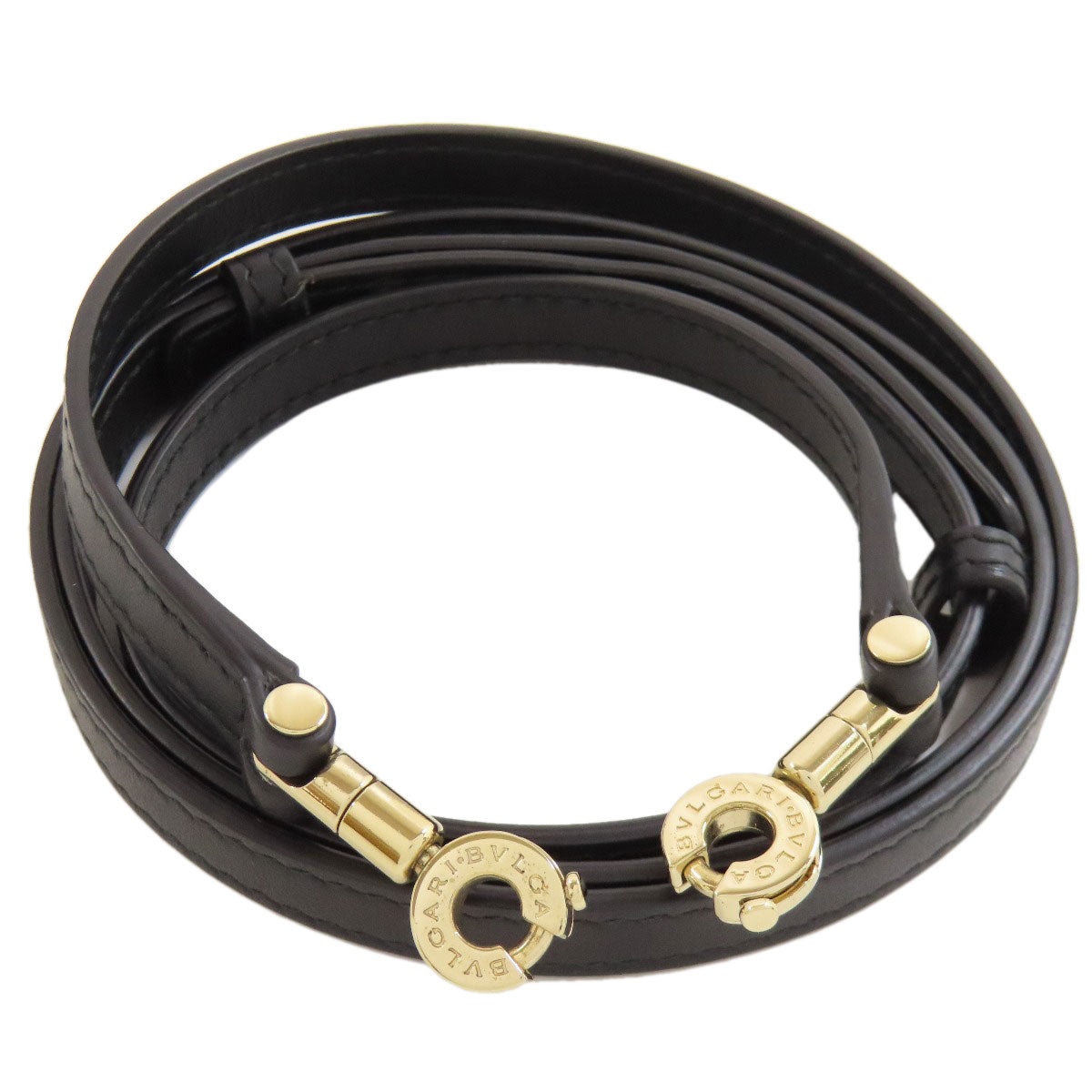 BVLGARI ブルガリ 2WAY ハンドバッグ レザー レディース 中古