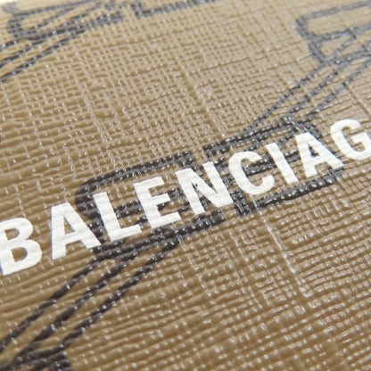 BALENCIAGA バレンシアガ 594312 BB 三つ折り財布 二つ折り財布（小銭入れあり） PVC レディース 中古