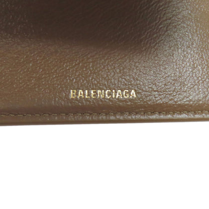 BALENCIAGA バレンシアガ 594312 BB 三つ折り財布 二つ折り財布（小銭入れあり） PVC レディース 中古