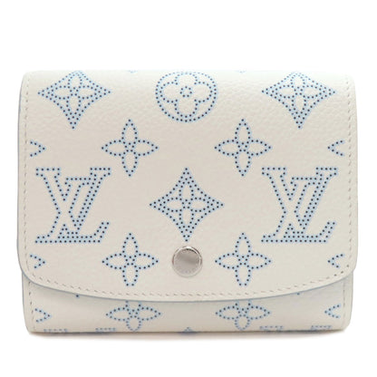LOUIS VUITTON ルイヴィトン M11802 ポルトフォイユ・イリス コンパクト 日本限定 二つ折り財布（小銭入れあり） マヒナレザー レディース 中古