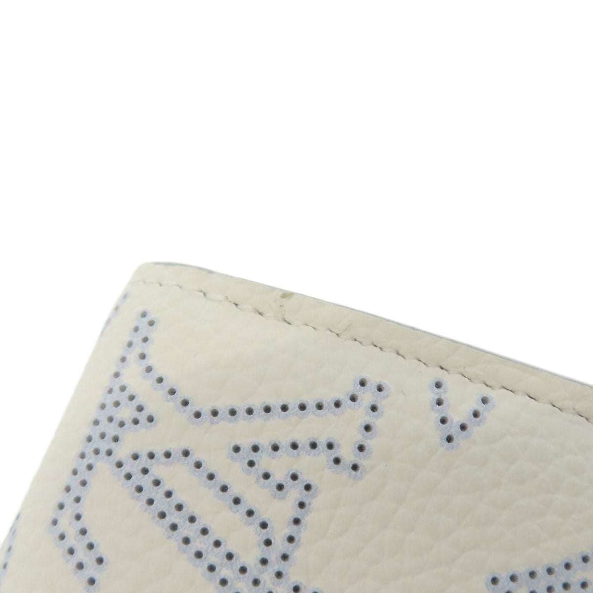 LOUIS VUITTON ルイヴィトン M11802 ポルトフォイユ・イリス コンパクト 日本限定 二つ折り財布（小銭入れあり） マヒナレザー レディース 中古