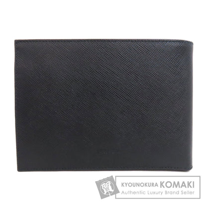 PRADA プラダ ロゴ 二つ折り財布（小銭入れあり） サフィアーノ レディース 中古