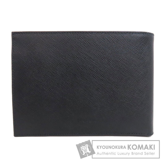 PRADA プラダ ロゴ 二つ折り財布（小銭入れあり） サフィアーノ レディース 中古
