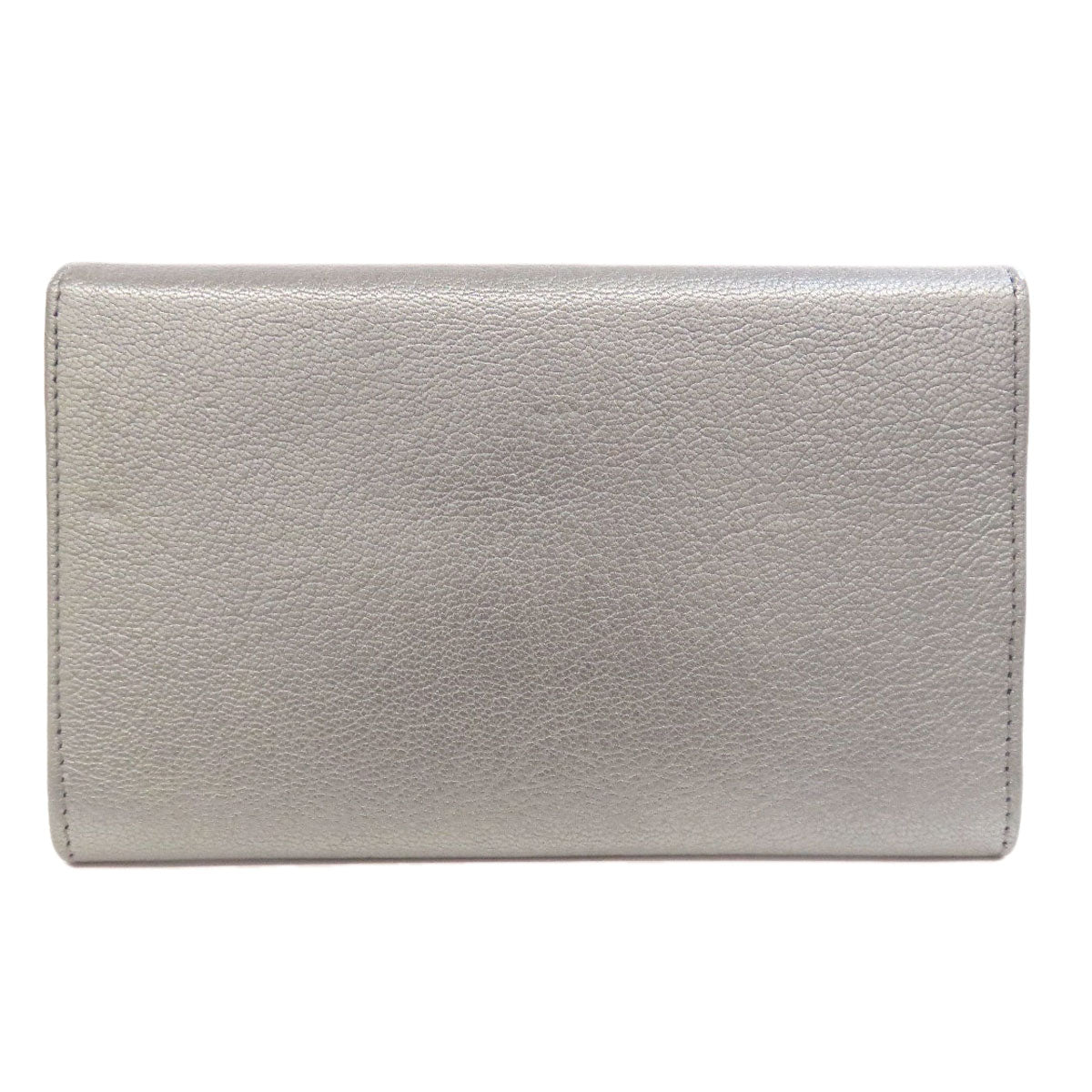 CHANEL シャネル ココマーク シルバー金具 長財布（小銭入れあり） カーフ レディース 中古