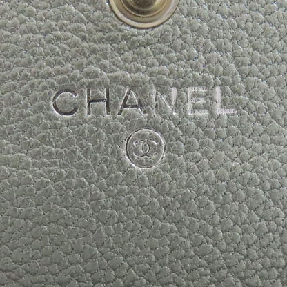 CHANEL シャネル ココマーク シルバー金具 長財布（小銭入れあり） カーフ レディース 中古