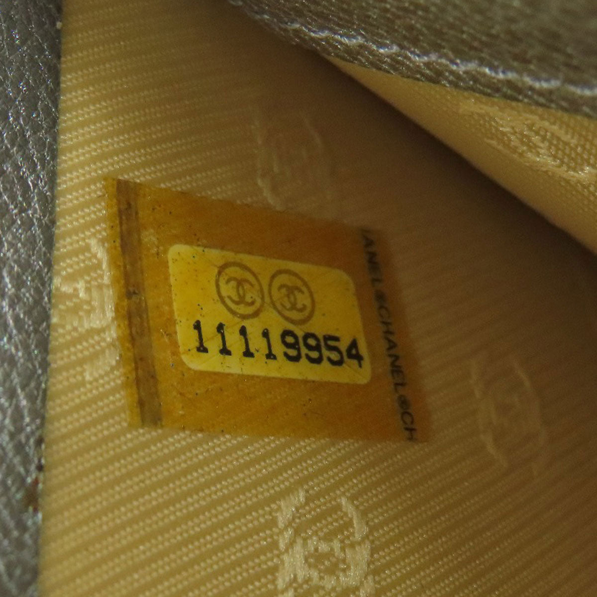 CHANEL シャネル ココマーク シルバー金具 長財布（小銭入れあり） カーフ レディース 中古
