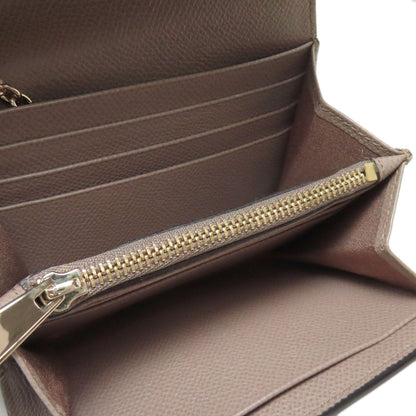 Salvatore Ferragamo サルヴァトーレフェラガモ ガンチーニ金具モチーフ 二つ折り財布（小銭入れあり） レザー レディース 中古