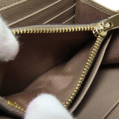 Salvatore Ferragamo サルヴァトーレフェラガモ ガンチーニ金具モチーフ 二つ折り財布（小銭入れあり） レザー レディース 中古
