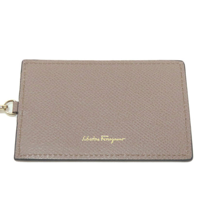 Salvatore Ferragamo サルヴァトーレフェラガモ ガンチーニ金具モチーフ 二つ折り財布（小銭入れあり） レザー レディース 中古