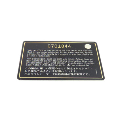 CHANEL シャネル ココマーク ゴールド金具 二つ折り財布（小銭入れあり） グレインド カーフスキン レディース 中古