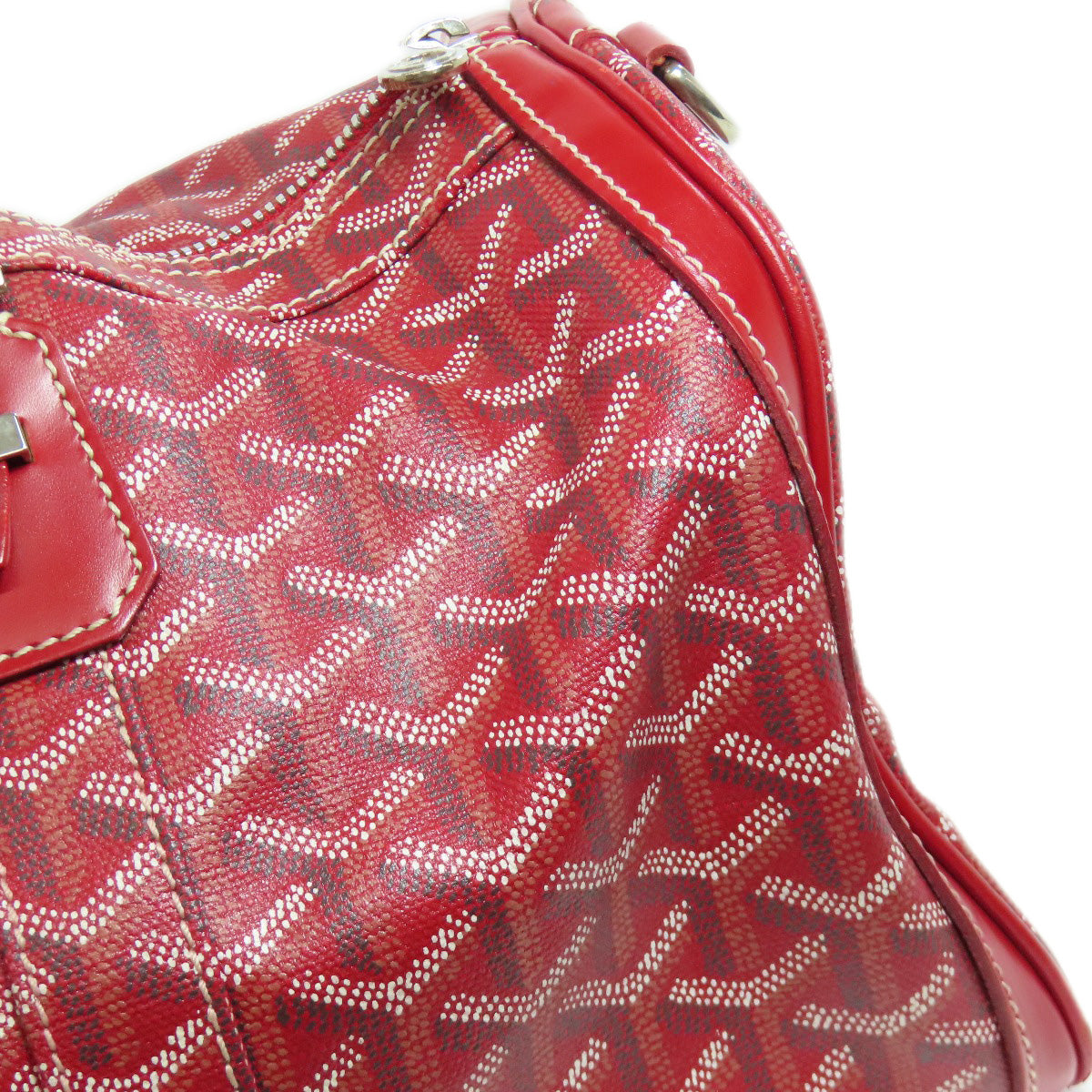 GOYARD ゴヤール クロワジュール40 ボストンバッグ コーティングキャンバス レディース 中古