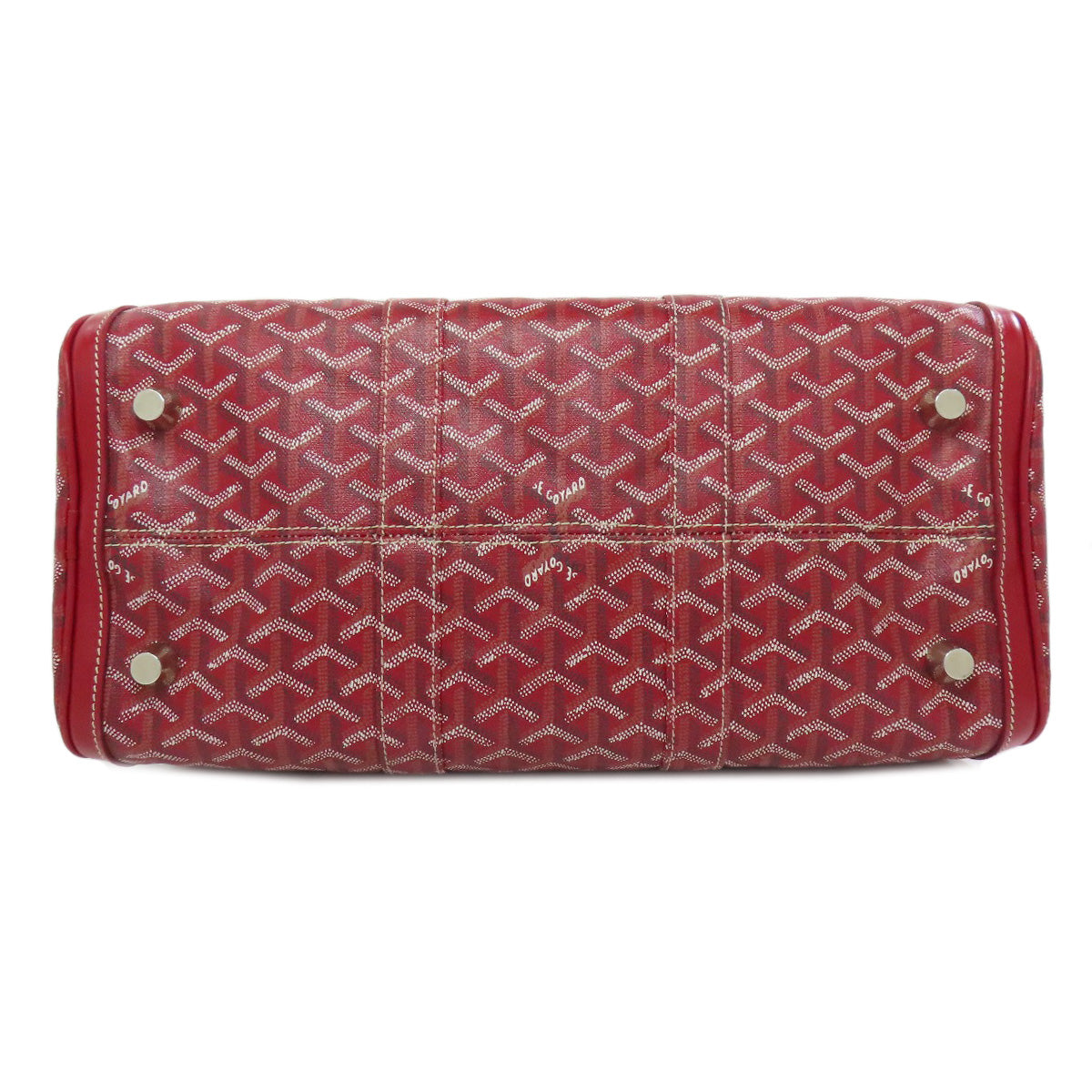 GOYARD ゴヤール クロワジュール40 ボストンバッグ コーティングキャンバス レディース 中古