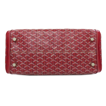 GOYARD ゴヤール クロワジュール40 ボストンバッグ コーティングキャンバス レディース 中古