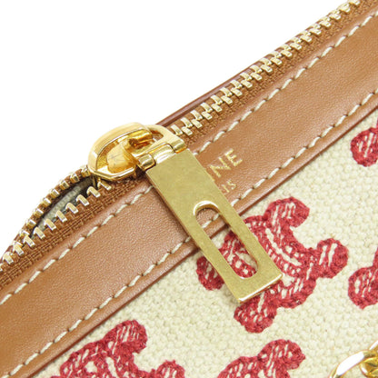 CELINE セリーヌ トリオンフ 2WAY ボストンバッグ キャンバス レディース 中古