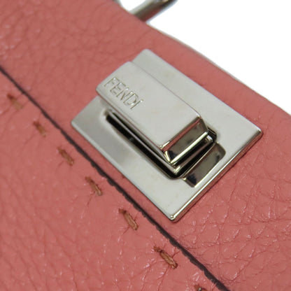 FENDI フェンディ ピーカブー ミニ セレリア 2WAY ハンドバッグ カーフ レディース 中古