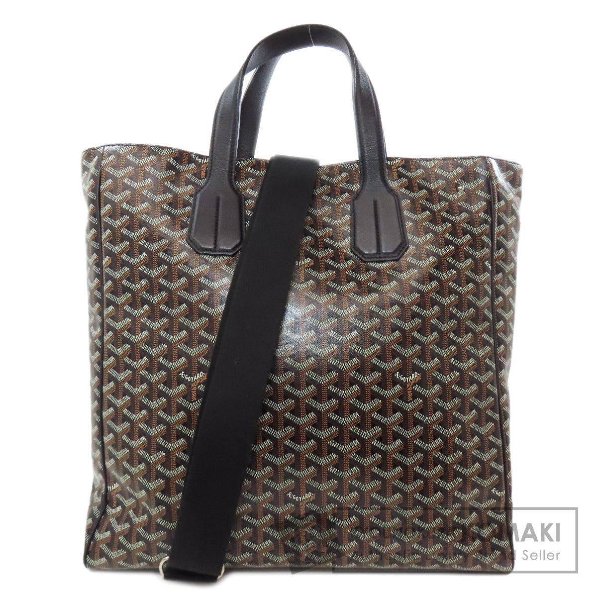 GOYARD ゴヤール ヴォルテール バッグ 2WAY トートバッグ コーティングキャンバス レディース 中古